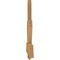 Ekena Millwork Kennewick Rough Sawn Timber Gable Bracket, Western Red Cedar, 72"W x 30"H x 2"D x 6"F, 10/12 Pitch GBW072X30X0206KEN00RWR - alternate 4